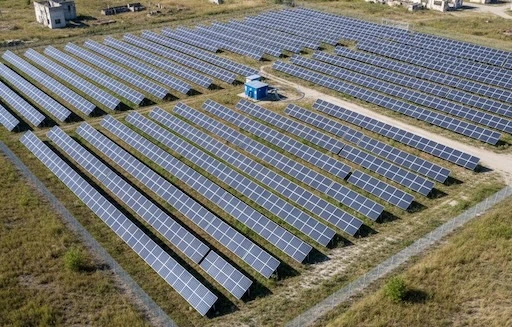 Centrale au sol de petite puissance